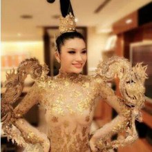 National Costume of Miss Universe China 2013