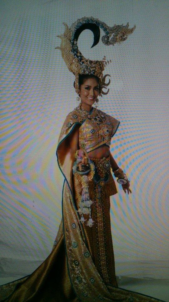 Thailand National Costume for Miss International Queen 2013