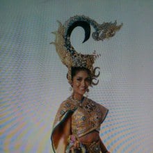 Thailand National Costume for Miss International Queen 2013