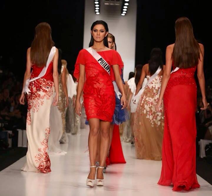 Miss universe Philippine 2013 ร่วมเดินแบบแบรนด์ดัง Tony Ward Couture Fashion Show