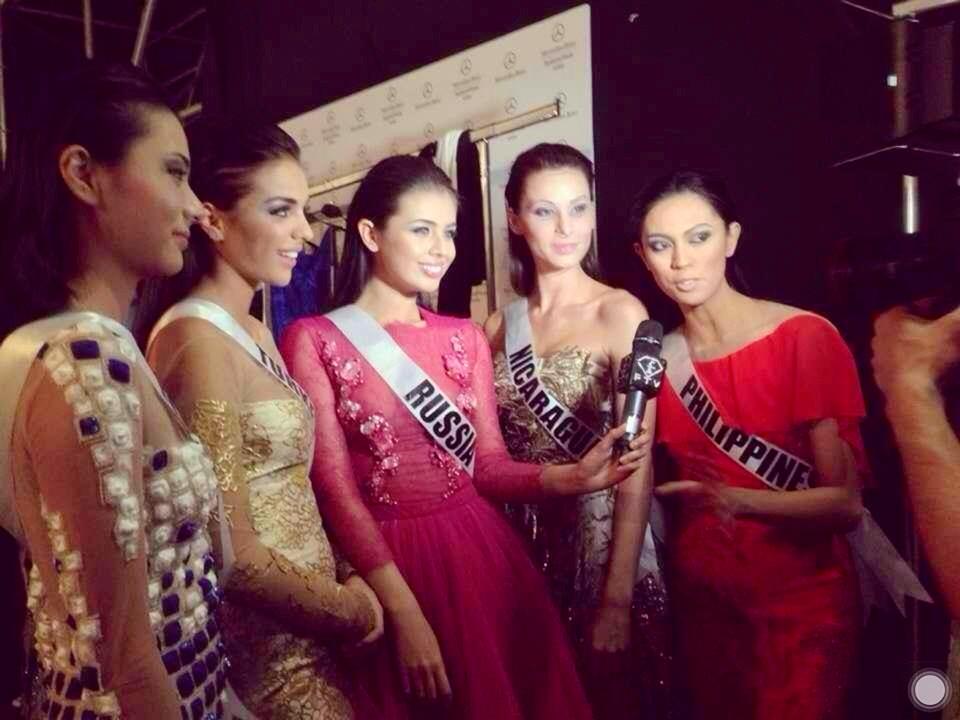 Miss universe Philippine 2013 ร่วมเดินแบบแบรนด์ดัง Tony Ward Couture Fashion Show