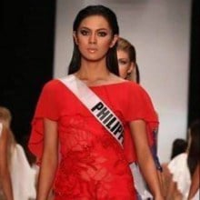 Miss universe Philippine 2013 ร่วมเดินแบบแบรนด์ดัง Tony Ward Couture Fashion Show