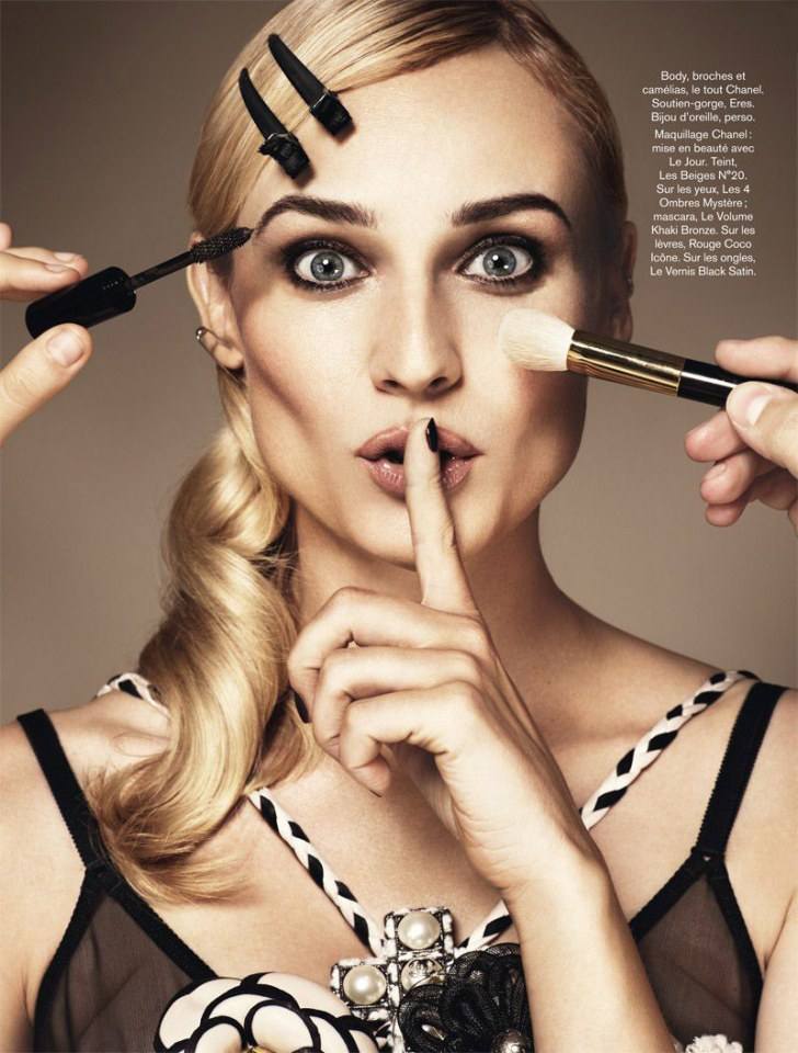 Diane Kruger @ Glamour Paris November 2013