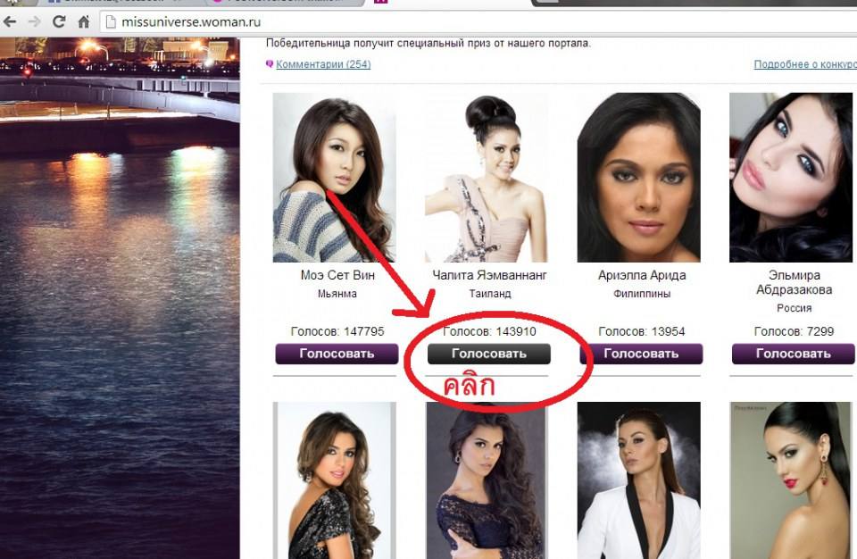Vote for Miss Universe 2013 Thailand / 04 update