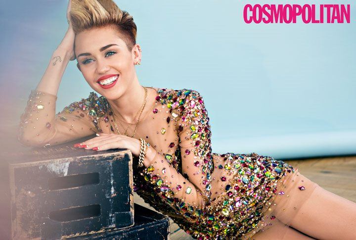 Miley Cyrus @ Cosmopolitan US December 2013