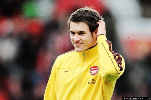 นักฟุตบอลสุดหล่อ Aaron Ramsey