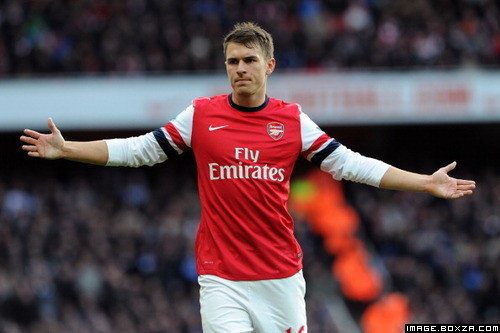 นักฟุตบอลสุดหล่อ Aaron Ramsey