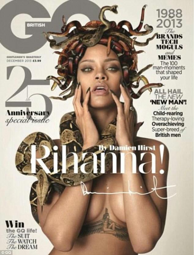 Rihanna GQ Anniversary issue