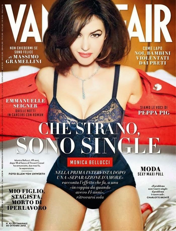 Monica Bellucci @ Vanity Fair Italy October 2013