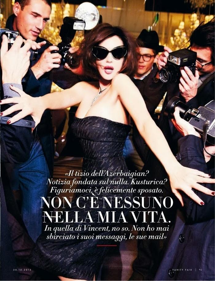 Monica Bellucci @ Vanity Fair Italy October 2013