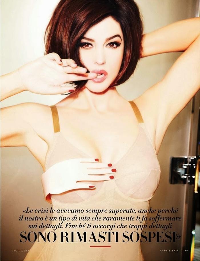 Monica Bellucci @ Vanity Fair Italy October 2013