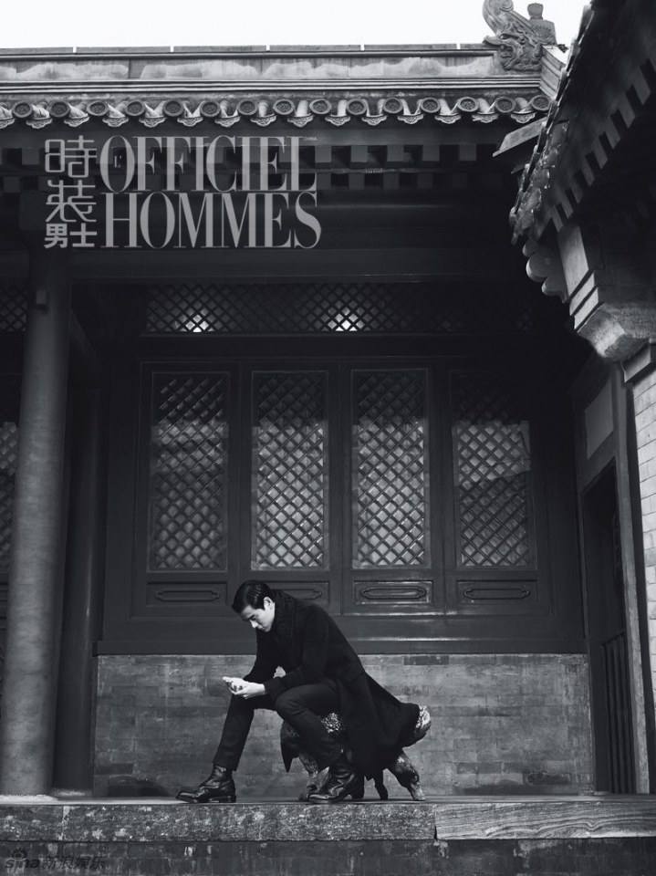 Eddie Peng @ L'Officiel Hommes China November 2013