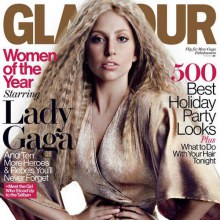 LADY GAGA GLAMOUR MAGAZINE