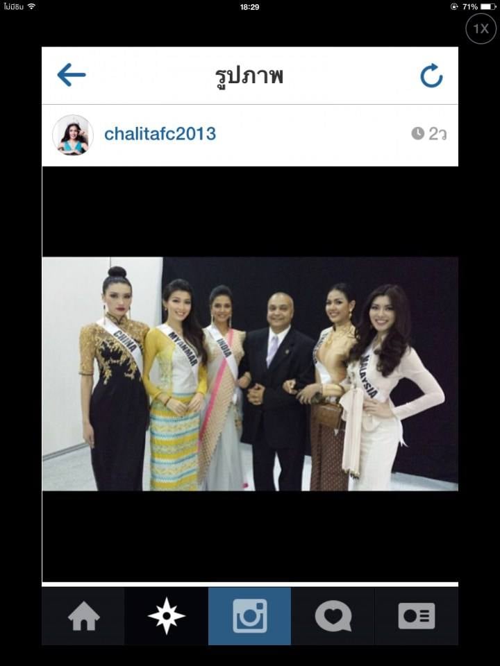 Chalita MUT2013 ช้วยกันโหวตและเชียร์สาวไทยคนนี้ด้วยน่ะค่ะ!!