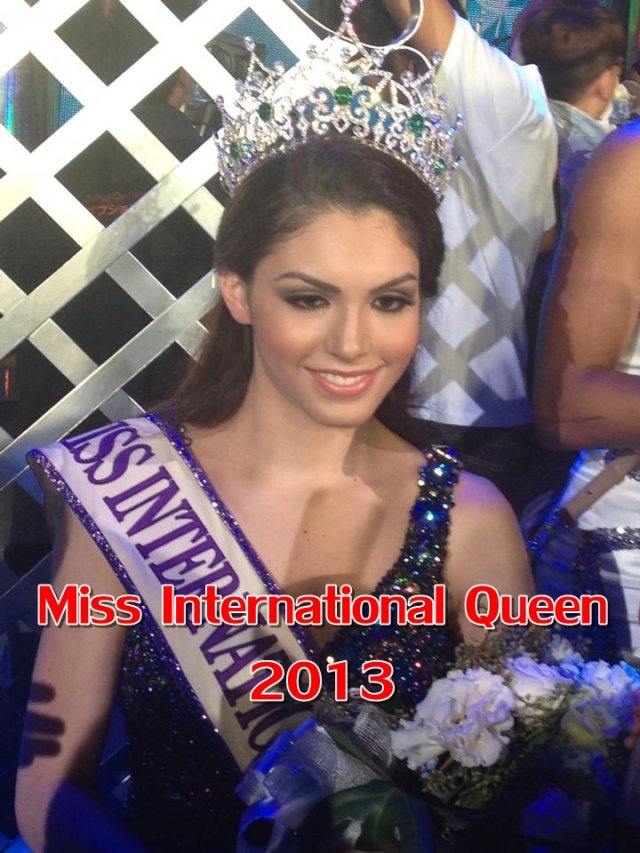 สาวงามBrazil คว้า!! นางงามกะเทยโลก ++Miss International Queen 2013- Brazil Macela Ohio