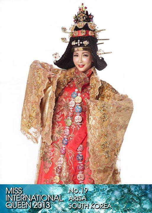 The Best National Costume of Miss International Queen 2013 is No.19 from KOREA