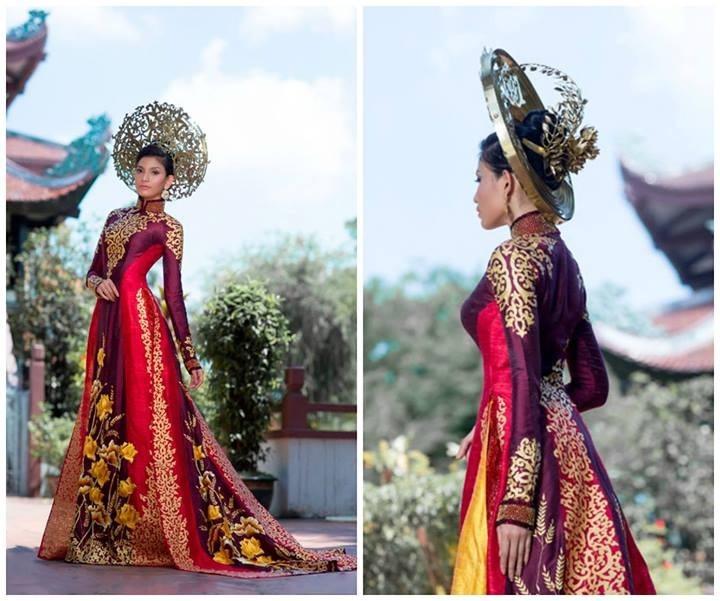 Miss universe Vietnam 2013 the national costume ชุดประจำชาติ miss Vietnam 2013