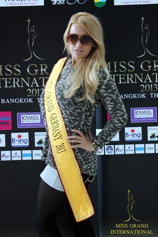 Just Arrived at Suvarnabhumi Airport Miss Grand International 2013