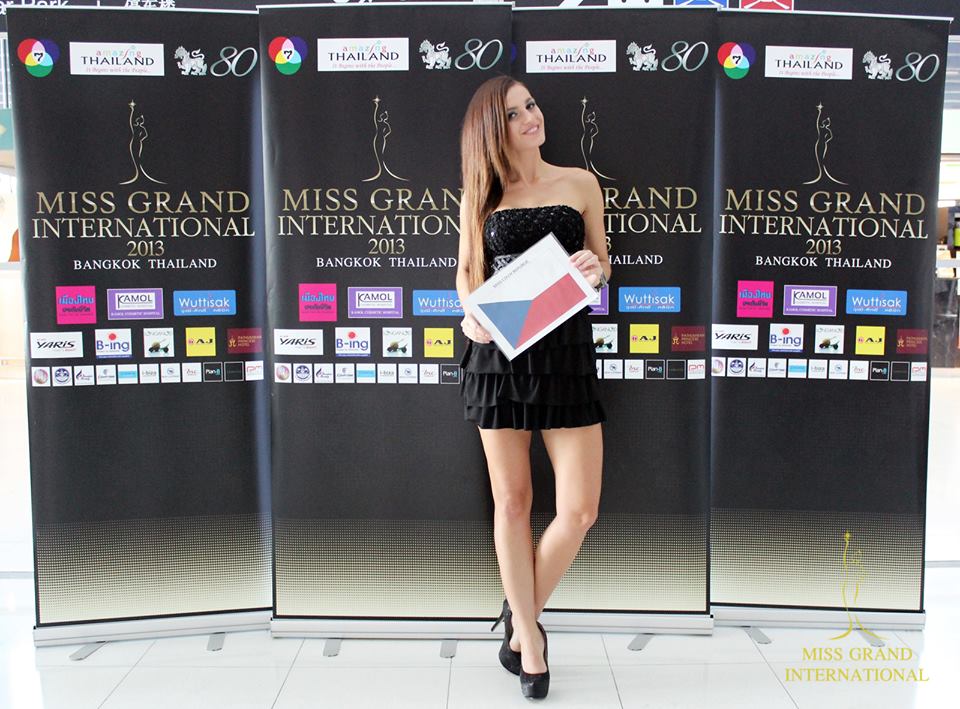 Just Arrived at Suvarnabhumi Airport Miss Grand International 2013