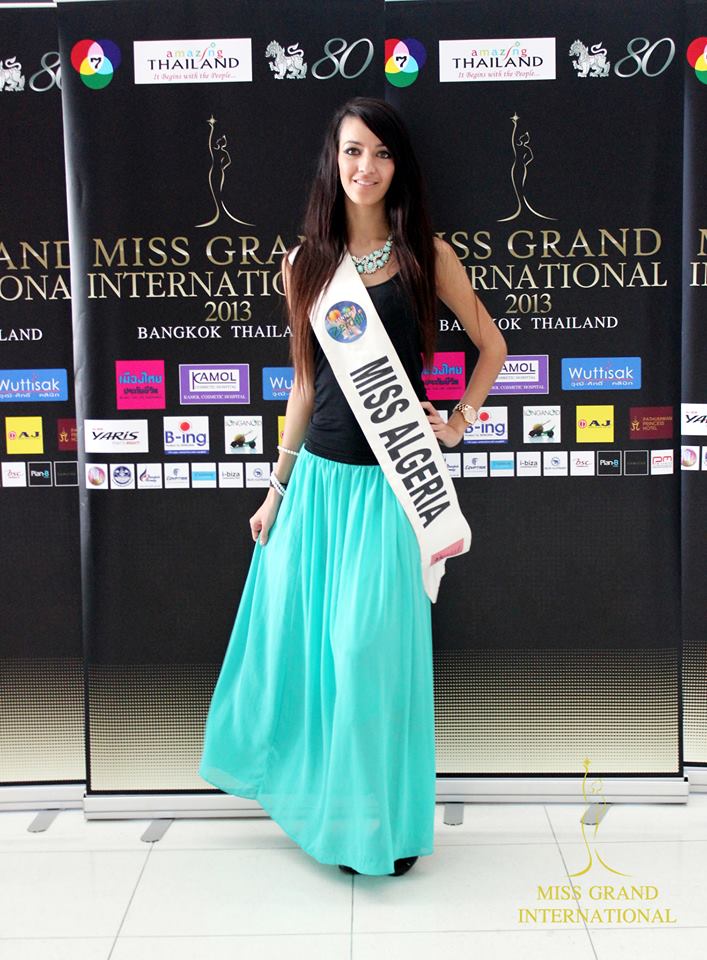 Just Arrived at Suvarnabhumi Airport Miss Grand International 2013