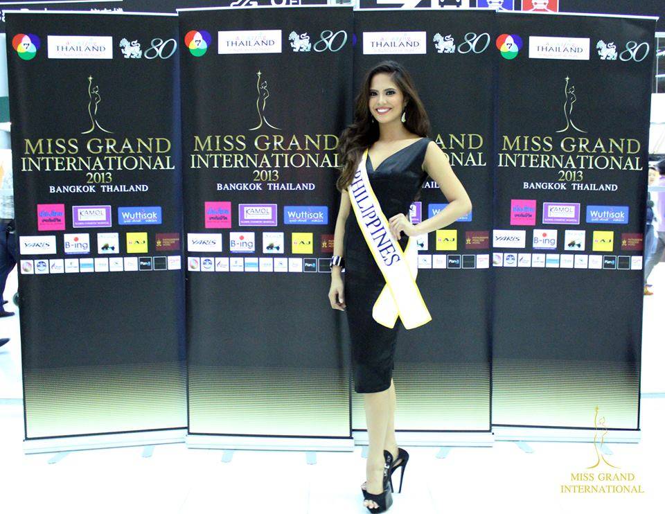 Just Arrived at Suvarnabhumi Airport Miss Grand International 2013