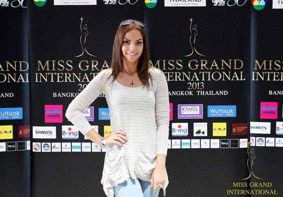 Just Arrived at Suvarnabhumi Airport Miss Grand International 2013