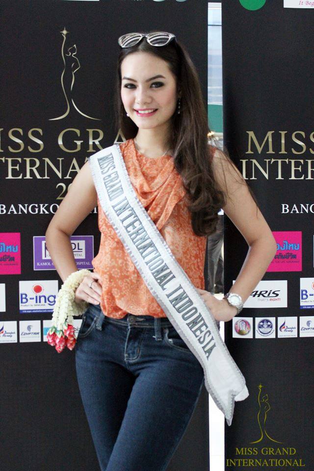 Just Arrived at Suvarnabhumi Airport Miss Grand International 2013