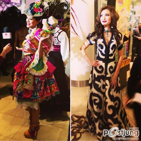 มาแล้วคะ ภาพสดๆ ส่งตรงจากรัสเซีย miss universe 2013 national costume ตามใด้เลยคะจะทะยอยอัปเดตเรื่อยๆ