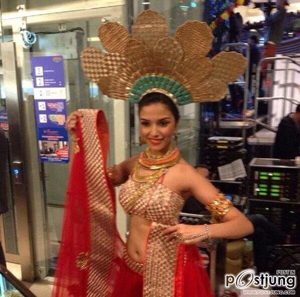 มาแล้วคะ ภาพสดๆ ส่งตรงจากรัสเซีย miss universe 2013 national costume ตามใด้เลยคะจะทะยอยอัปเดตเรื่อยๆ