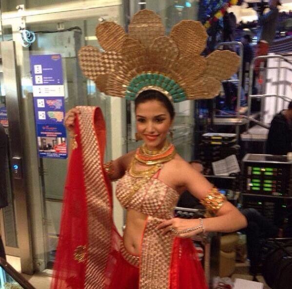 มาแล้ววว!! ชุดประจำชาติ.Miss universe 2013 national custume !!