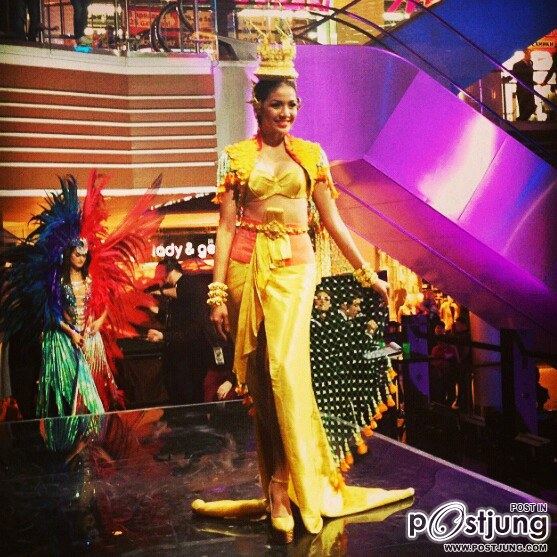 Miss Universe Thailand 2013. National costume in miss univers 2013