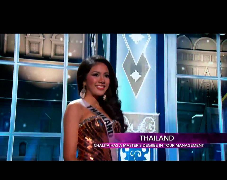 Lita in Evening Gown Competition #Miss Universe 2013