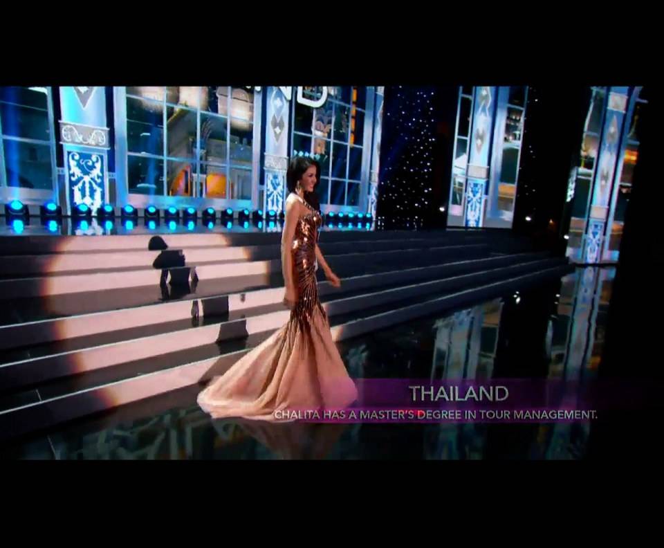 Lita in Evening Gown Competition #Miss Universe 2013