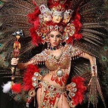 Miss universe 2013 the best international costume is miss Nicaragua !!!