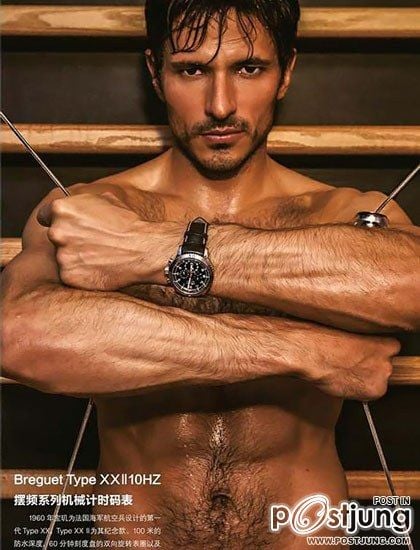 Andrés Velencoso Segura in Watches