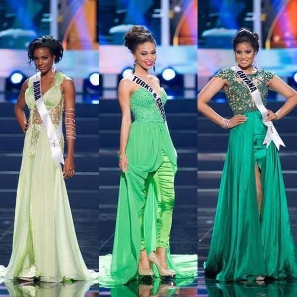 รวมชุดราตรี จากทุกประเทศทั่วโลกในการประกวด Miss universe 2013 Who is the best dress in this contestants