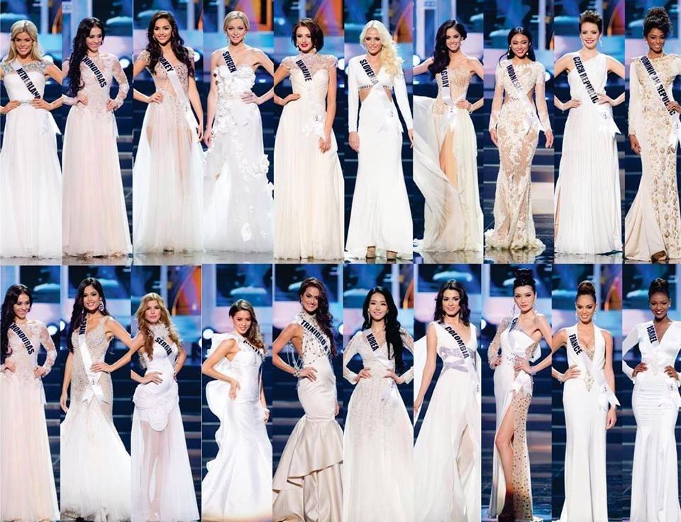 รวมชุดราตรี จากทุกประเทศทั่วโลกในการประกวด Miss universe 2013 Who is the best dress in this contestants