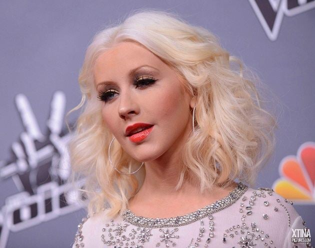 Christina Aguilera Nov 7: The Voice Press Event/Red Carpet (ผอมลงมาก)