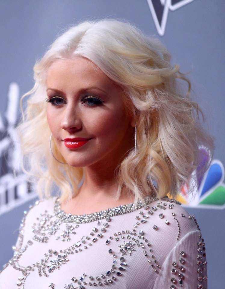 Christina Aguilera Nov 7: The Voice Press Event/Red Carpet (ผอมลงมาก)