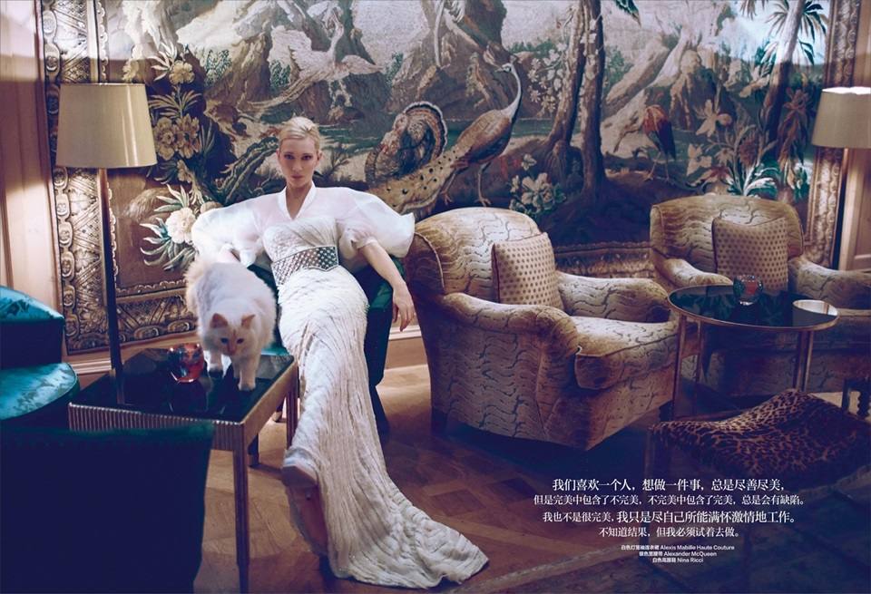 Cate Blanchett @ Harper's Bazaar China November 2013