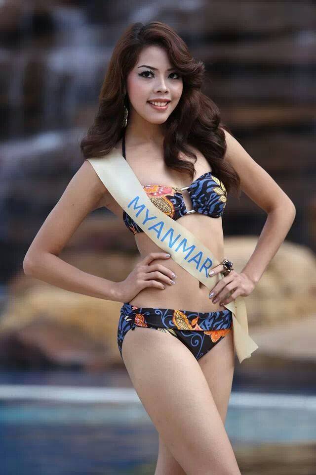 Miss Grand International 2013 in swimsuit