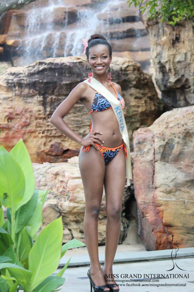 Miss Grand International 2013 in swimsuit