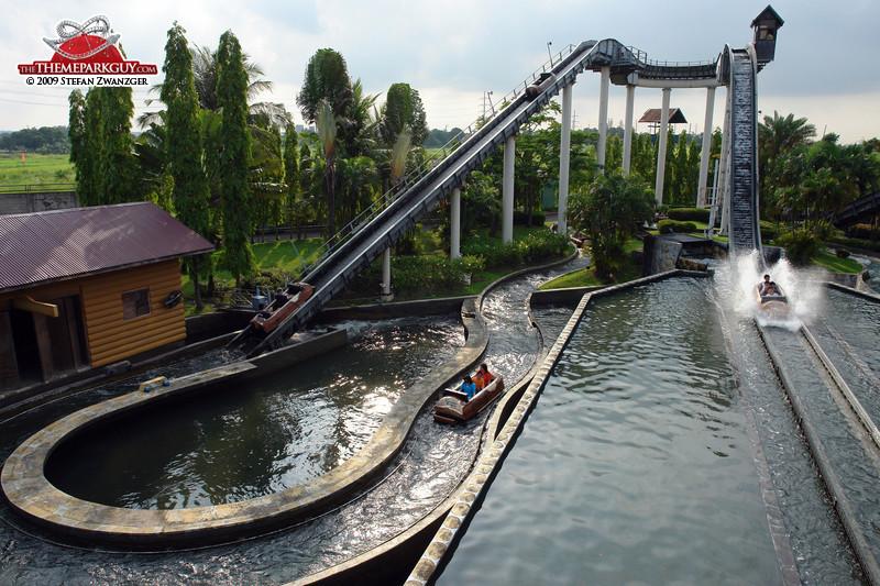 Log Flume ล่องแก่งผจญภัย