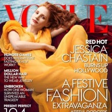 Jessica Chastain @ Vogue US December 2013