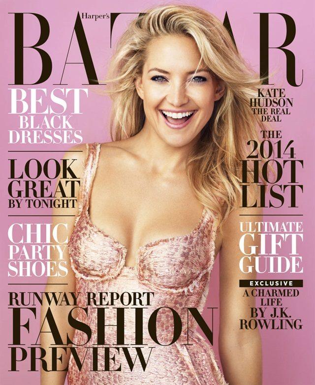 Kate Hudson @ Harper’s Bazaar US December 2013