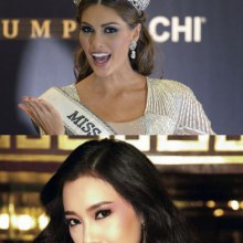 Miss universe 2013VS นุ่น วรนุช