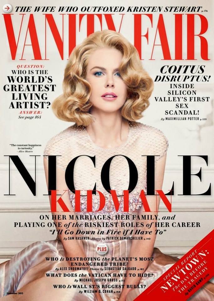 Nicole Kidman @ Vanity Fair December 2013