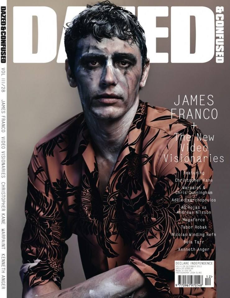 James Franco @ Dazed & Confused December 2013