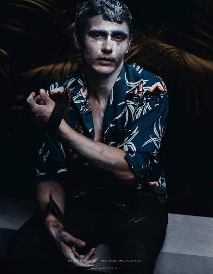 James Franco @ Dazed & Confused December 2013