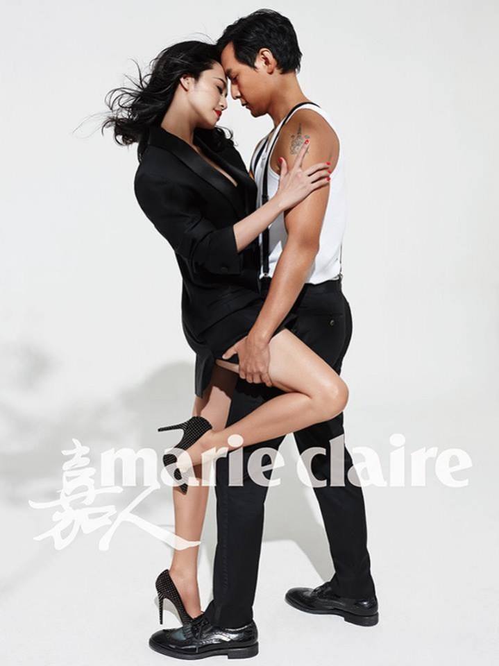 Daniel Wu & Yao Chen @ Marie Claire China December 2013